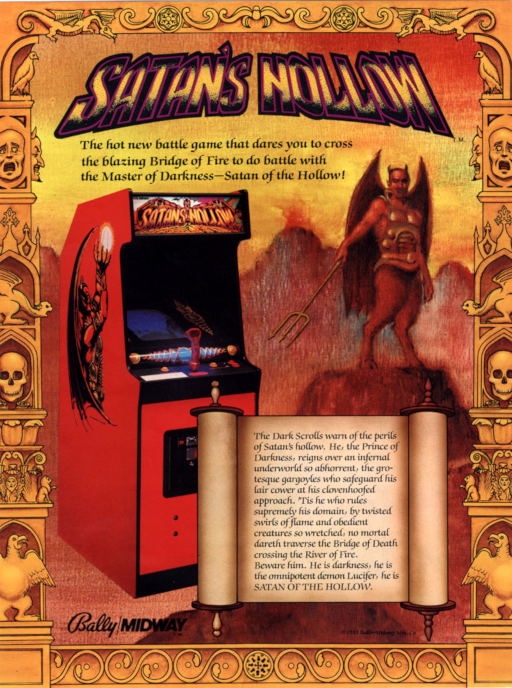 Satan's Hollow (set 1) Arcade Game Cover